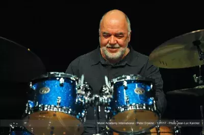 Peter Erskine à la MAI en 2017 - photo 1