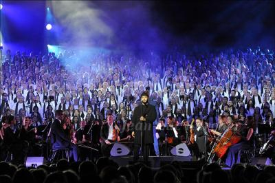 Les 2000 choristes au Galaxie d'Amneville en 2017 - photo 18