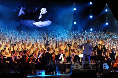 Les 2000 choristes au Galaxie d'Amneville en 2017 - photo 21