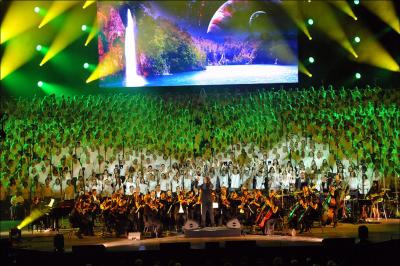 Les 2000 choristes au Galaxie d'Amneville en 2017 - photo 22