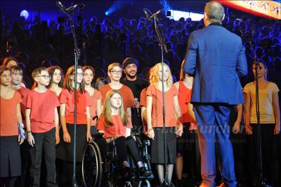 Les 2000 choristes au Galaxie d'Amneville en 2017 - photo 26