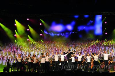 Les 2000 choristes au Galaxie d'Amneville en 2017 - photo 34