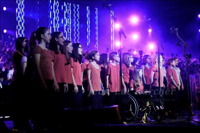 Les 2000 choristes au Galaxie d'Amneville en 2017 - photo 42