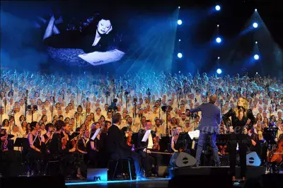 Les 2000 choristes au Galaxie d'Amneville en 2017 - photo 50