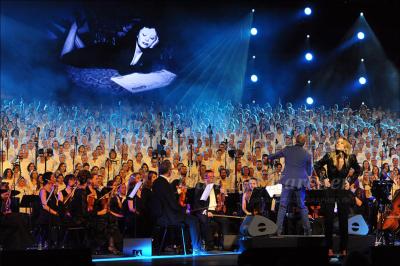 Les 2000 choristes au Galaxie d'Amneville en 2017 - photo 50