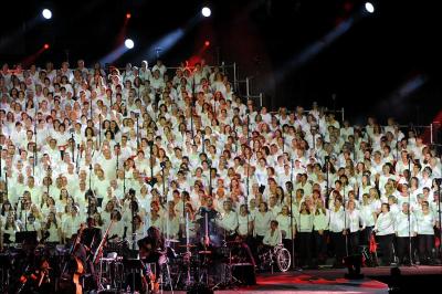 Les 2000 choristes au Galaxie d'Amneville en 2017 - photo 58