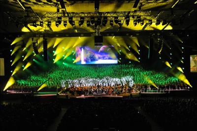 Les 2000 choristes au Galaxie d'Amneville en 2017 - photo 7