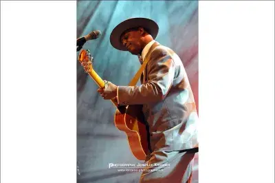 Eric Bibb, Jean-Jacques Milteau au NJP en 2015 - photo 3