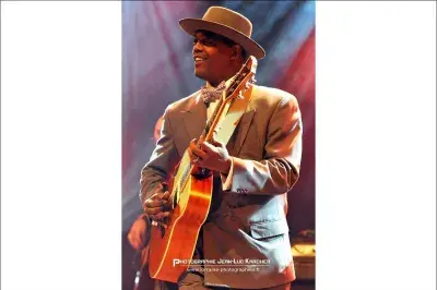 Eric Bibb, Jean-Jacques Milteau au NJP en 2015 - photo 8